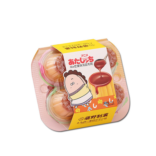 Yongjiake Mix Double-layer Fabric Town Summer Multi-flavor Fruit Jelly Mango Pudding Children's Gift Full Carton Manufacturer Wholesale