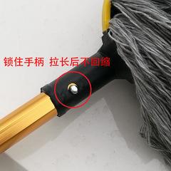 Cotton line retractable car wax dusting and wiping car wash cleaning tool brush car dedicated