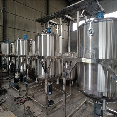 Stainless steel steam heating food Drinks Emulsification Cut Emulsifier 3000 heat preservation fermentation