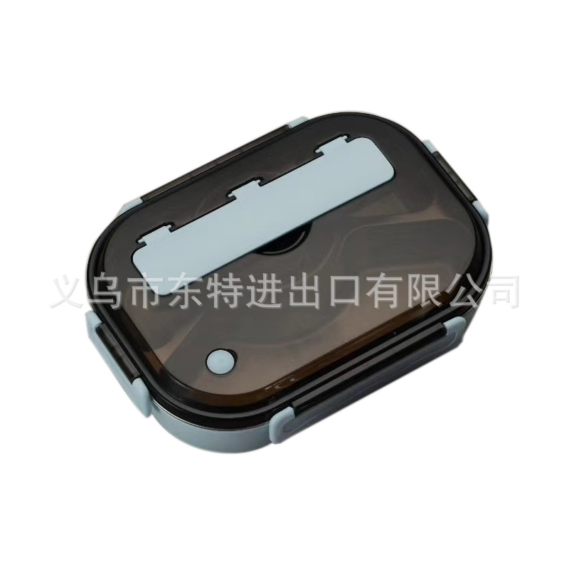 Stainless steel lunch box, bento box, insulated 304 stainless steel insulated sealed lunch box, compartments for individual bento boxes detail image 2