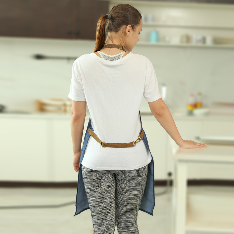 Lindo delantal de estilo japonés impresión antiincrustante cocina del hogar cocina hogar hombres y mujeres de moda ropa de trabajo para adultos imprimible