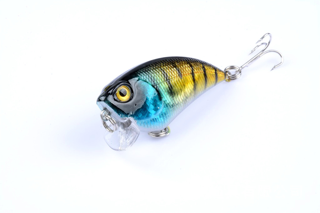 Micro Square Bill Crankbait Lure For Bass Trout Walleye Saltwater Freshwater Fishing