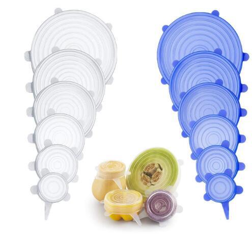 European standard can stretch the silicon gum fresh -keeping cover 6…
