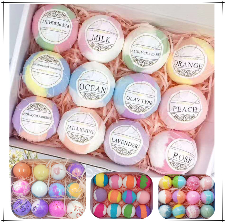 OEM Manufactor Direct selling Audio network Same item essential oil Bubble children Bath ball bathtub hot spring Balls