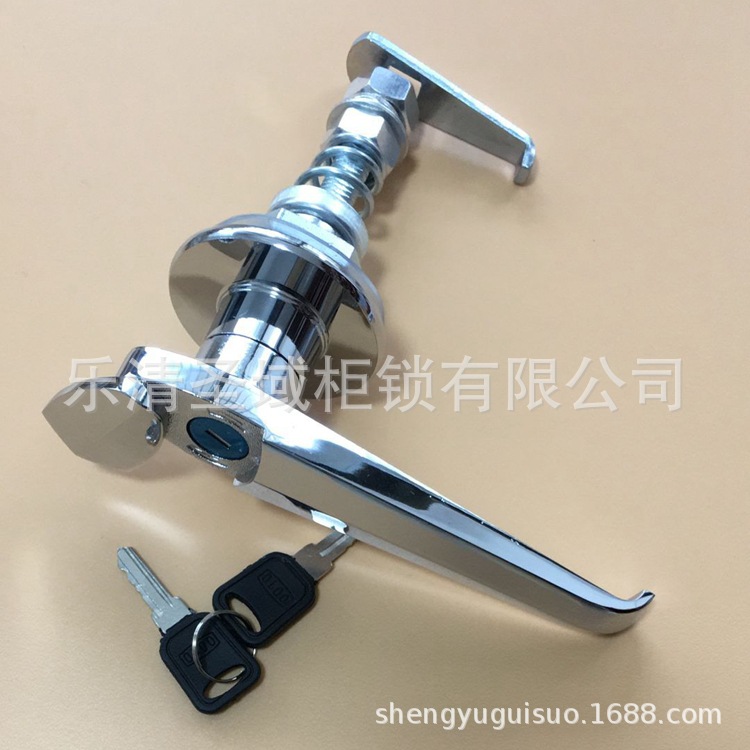 MS306-1 MS807可调止口高度把手锁 大动力柜门执手锁 开关柜把手