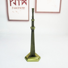 外貿日本東方晴空塔模型建築工藝品擺件家居裝飾品景區旅遊紀念品