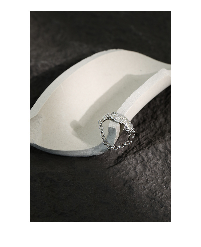 Simple Style Geometric Sterling Silver Plating Rings