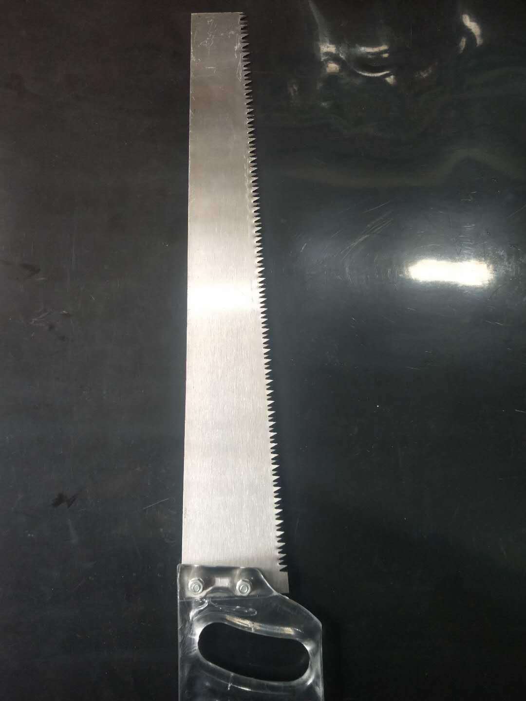 透明水晶尖齿手板锯木工锯家用锯子牡帕密帕木脑纵歌日本