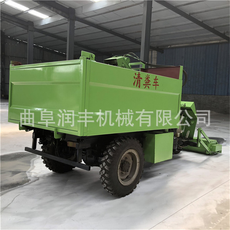 上海地面粪便自吸清粪车 养殖场铲粪车视频