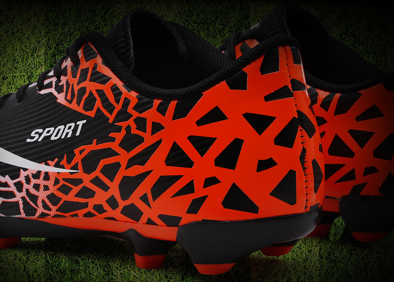 Low-Top-Fußball für Jungen und Mädchen mit gebrochenen Kunstrasen-Lederfüßen, AG-Langnägeln, Schülersporttraining_voghion.com