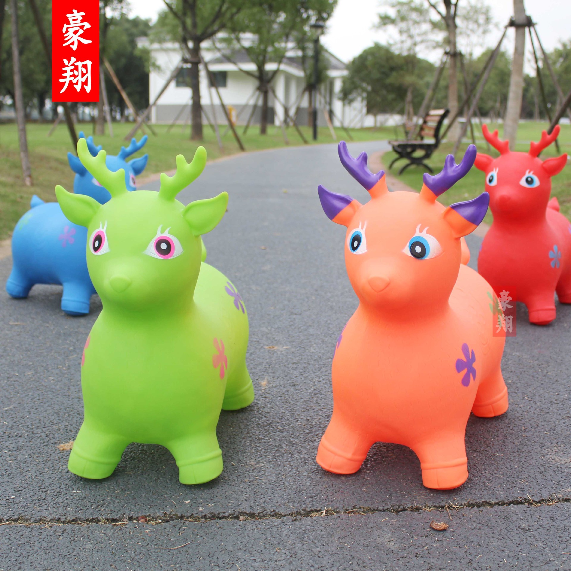 점프 사슴 [색상 랜덤]]