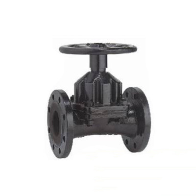 G41隔膜阀，内衬橡胶或四氟堰式隔膜阀