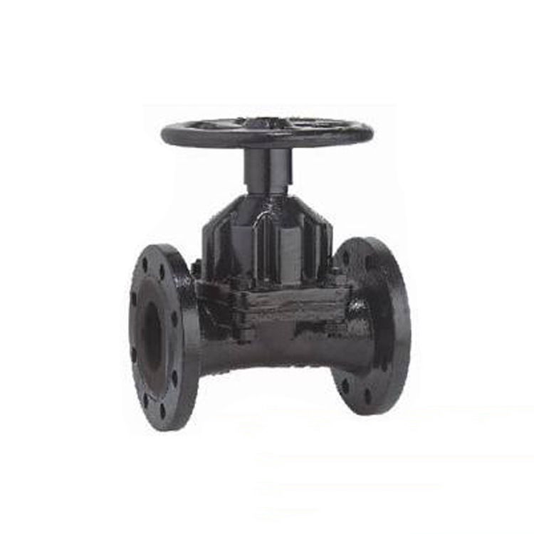 G41隔膜阀，内衬橡胶或四氟堰式隔膜阀