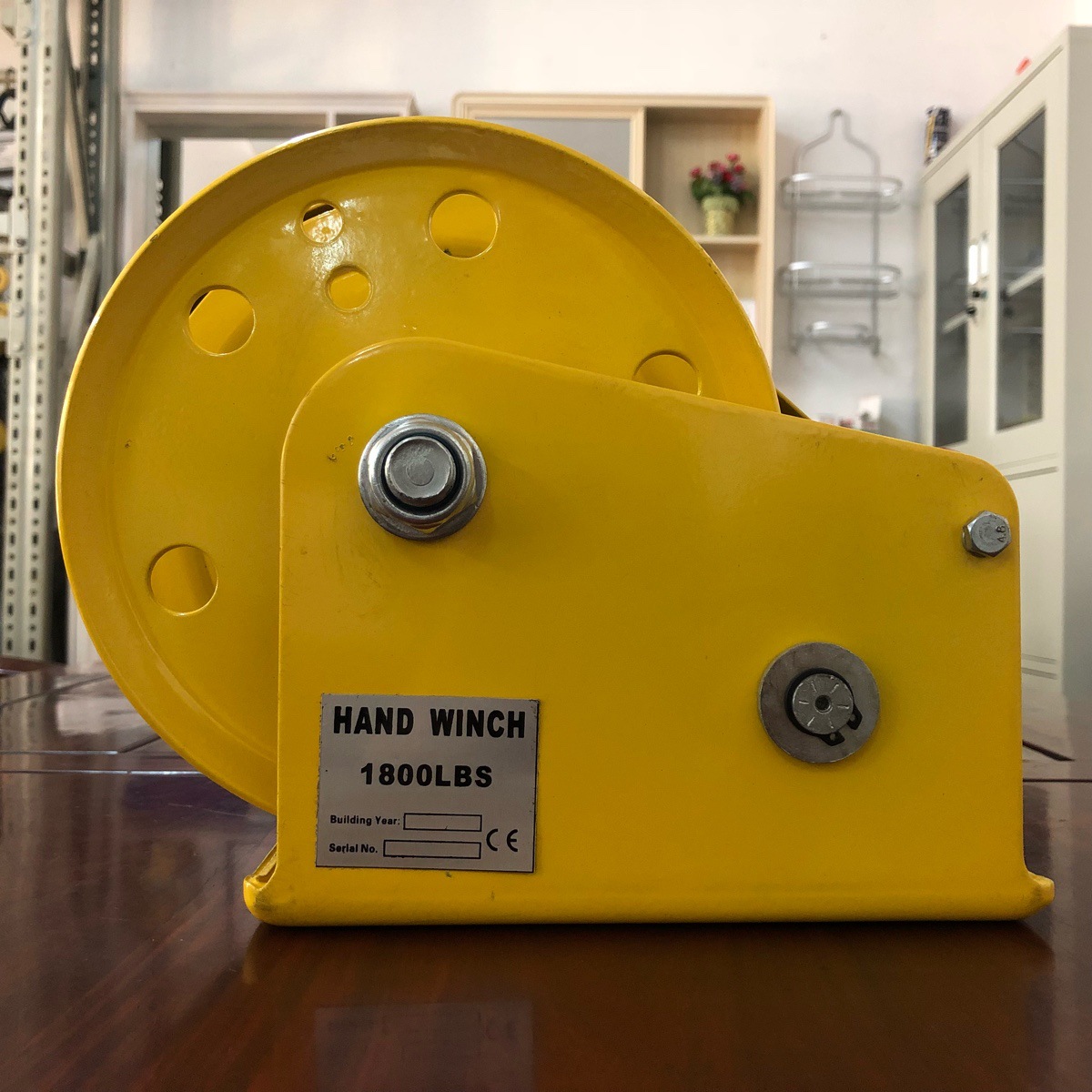 绞盘双向自锁式手摇绞盘卷扬机提升机牵引机手动绞车手动绞盘双向