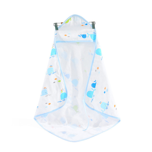 Foreign trade summer thin baby blanket newborn baby blanket swaddle gauze blanket