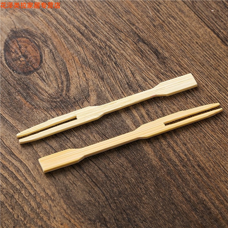 Fruta tenedor envío gratis fruta palo bambú madera desechable bambú creativo fruta palo hogar 1000 unids