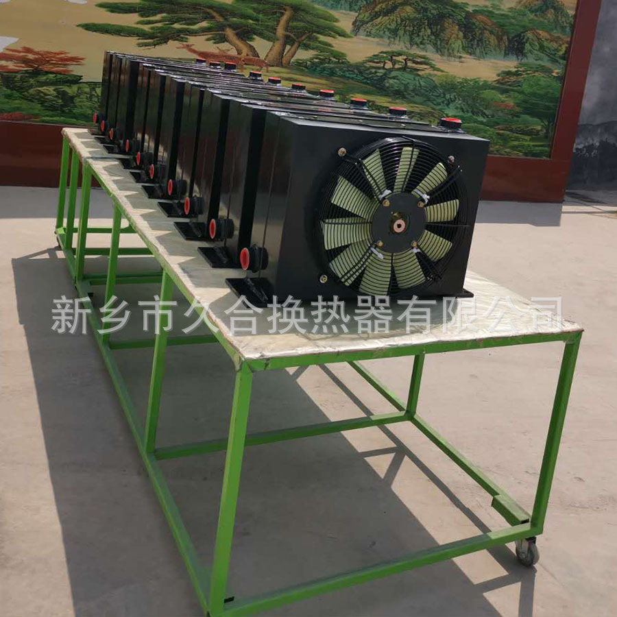 河南厂家直销80混凝土输送泵用液压油散热器 液压油换热器