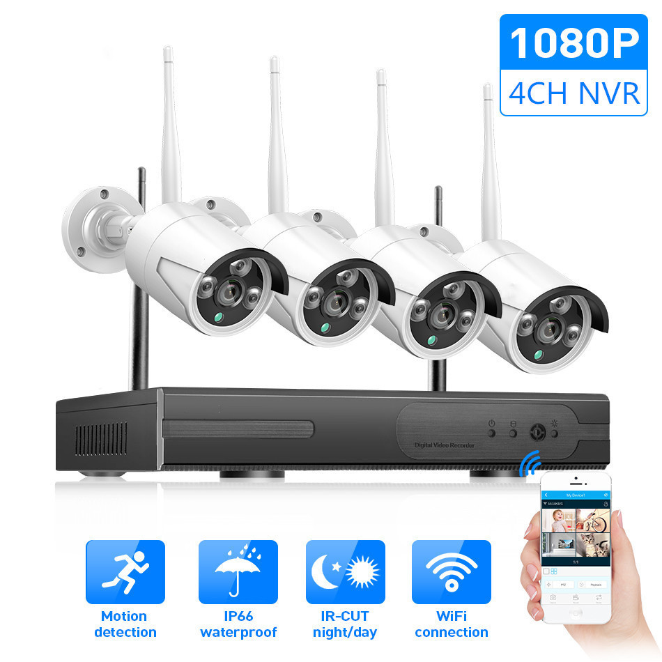 Wireless Camera Kit NVR WiFi kit Network...