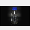 Guangkou Laboratory 100ml 250ml 500ml 1000ml blue Nut Glass Reagent bottle