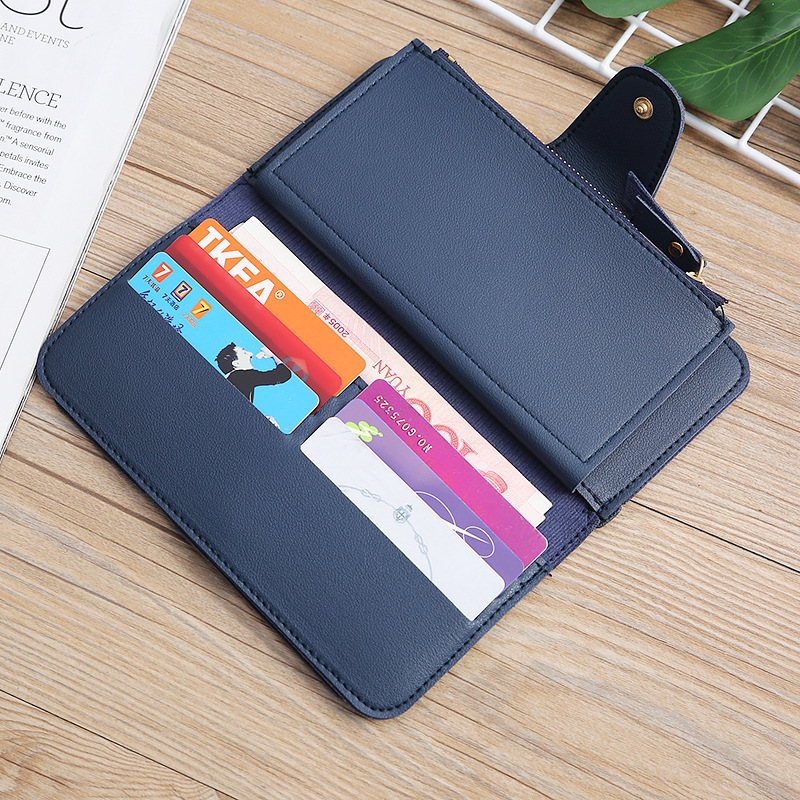 Women's Wallet Tri-fold Clutch Bag Multi-function Card Bag Coin Bag Mobile Phone Bag display picture 33