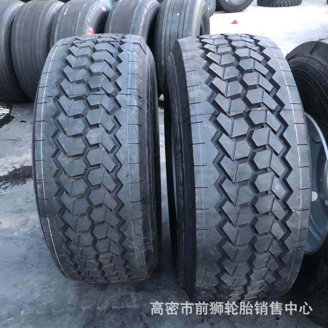 供应货车全钢真空轮胎385/425/445/65R22.5 油罐车轮胎防刺扎