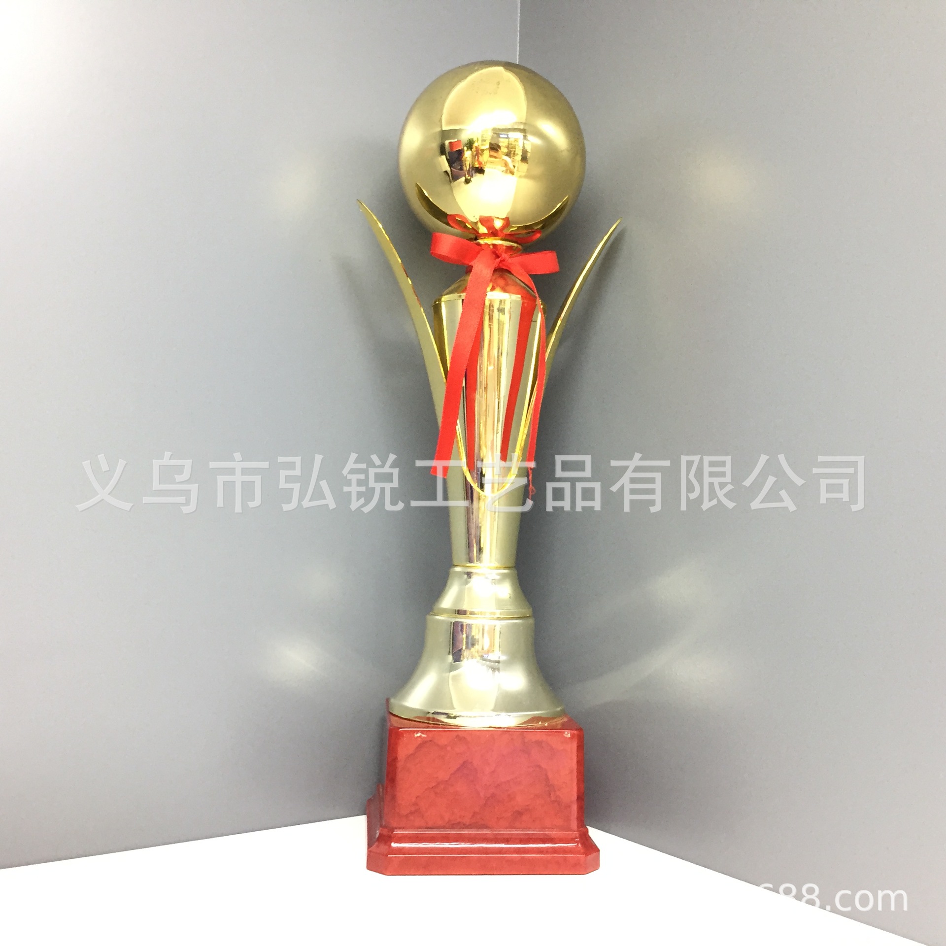 热销批光面球塑料奖杯运动体育比赛学生奖品纪念颁奖励创意可定制logo详情图5