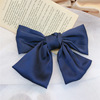 Elegant retro hairgrip with bow, hair accessory, french style