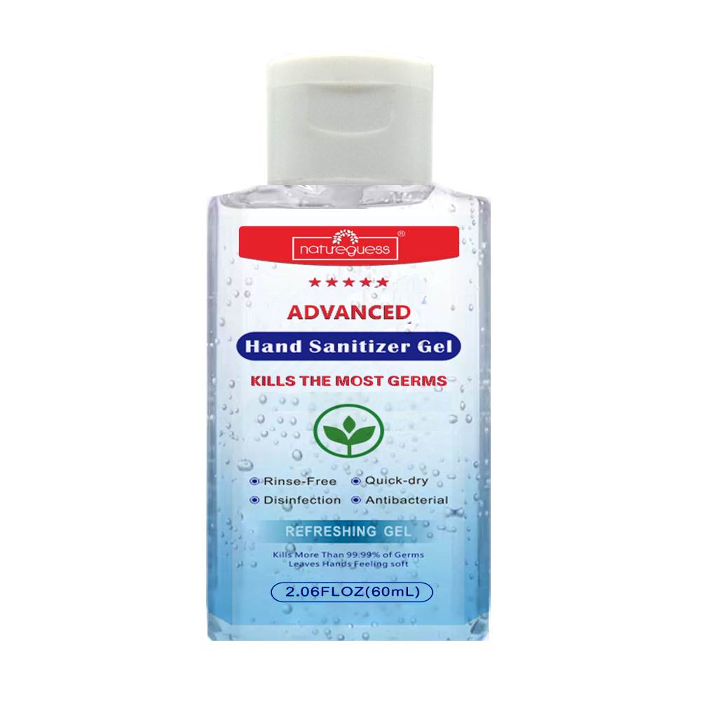 Natureguess Disposable Liquid soap Foreign trade 60ml Gel portable Take it with you bottled english Exit