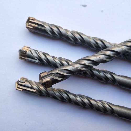 Square and round handle alloy concrete cement impact drill electric drill bit hole puncher multi-functional cross electric hammer drill bit through the wall