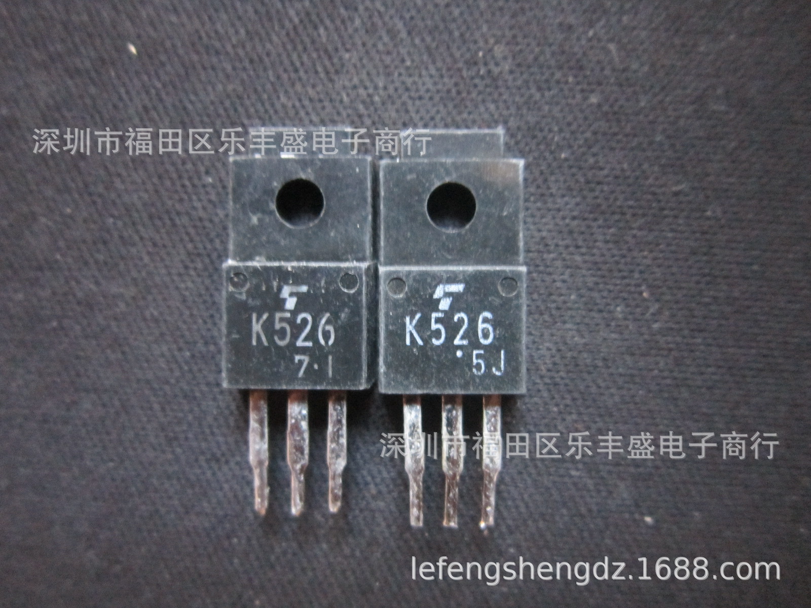 K526 2SK526 拆机东芝 TO-220F N通道 MOSFET 10A 250V
