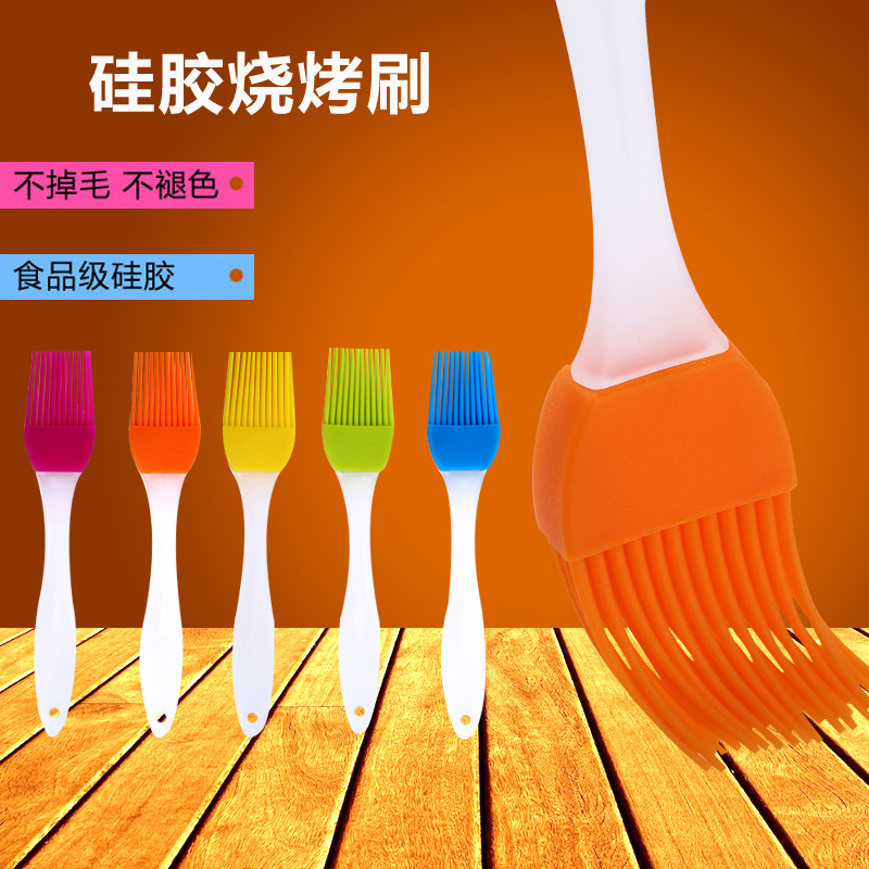 kitchen barbecue tool High temperature resistance Oil brush Food grade silica gel brush BBQ Brush baking