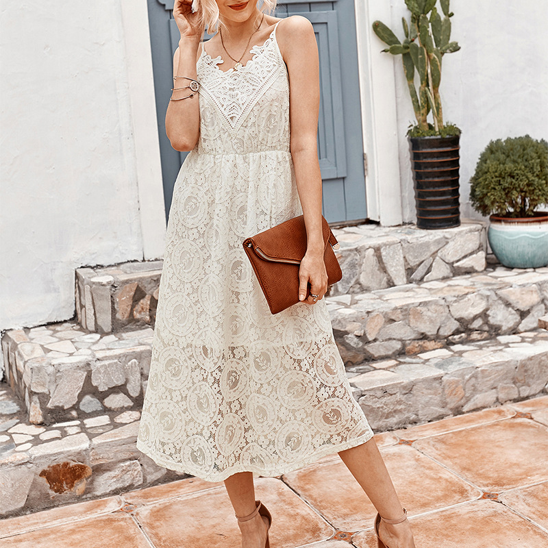 women s summer lace fairy dress waist sexy skirt NSKA1339