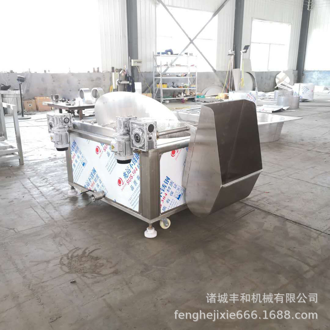 红糖锅盔油炸机 休闲食品加工设备厂家直供 辣椒酥花生米油炸锅