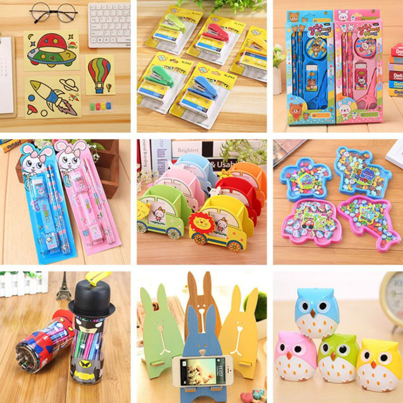 kindergarten prize gift children originality diy Key buckle pupil School Wholesale gift 1 yuan Following