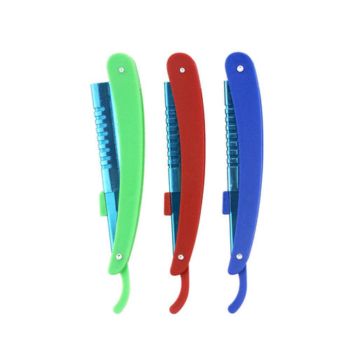 Stainless steel eyebrow trimming blade, photo studio makeup artist, tattoo artist, beauty tool, eyebrow trimming razor blade