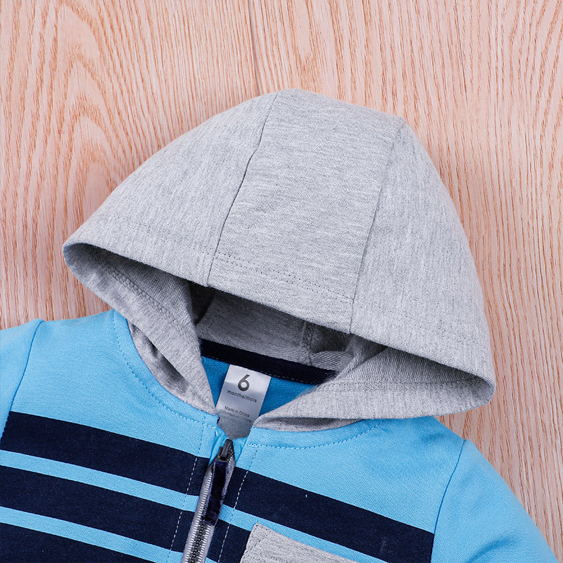 Neue Baby Reißverschluss Jacke Anzughose Dreiteiliger Anzug display picture 5