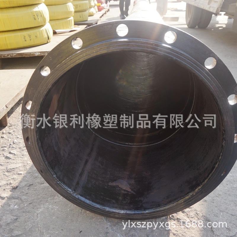 大口径输送吸排胶管 夹布耐油橡胶软管 大口径钢丝骨架胶管