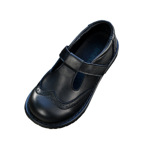 Girls British genuine leather princess shoes Korean style black leather shoes baby shoes spring and autumn single shoes campus hosting performance