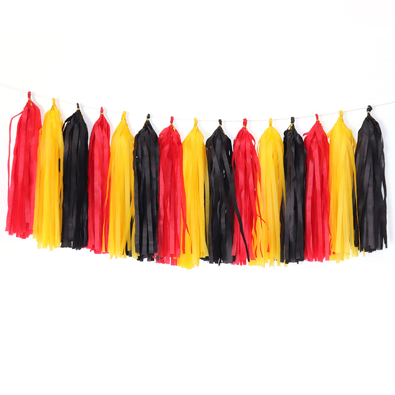 빨강 + 검정 + 노랑