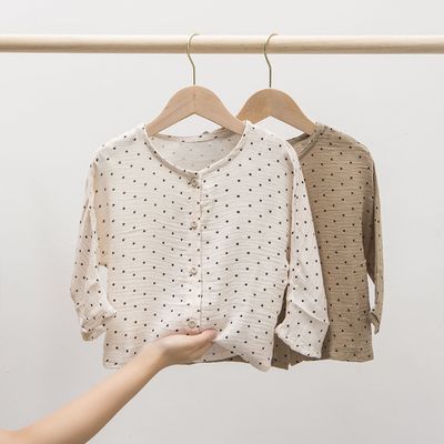2020秋季童裝新款 女童春秋裝韓版襯衫秋冬打底衫打底襯衣女寶寶