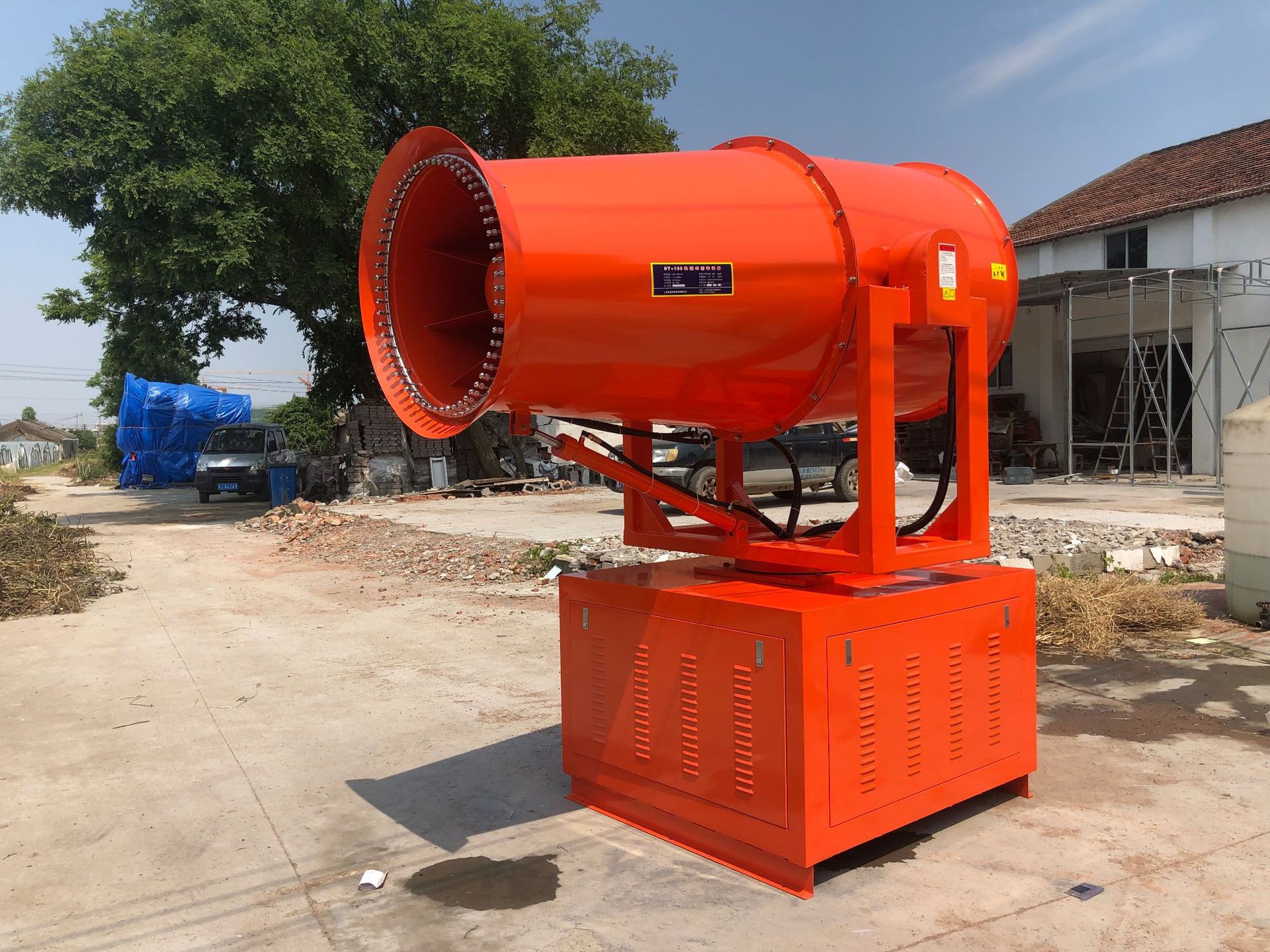 100米厂家风送防爆远程高品质雾炮机高效全自动大型除尘降尘设备