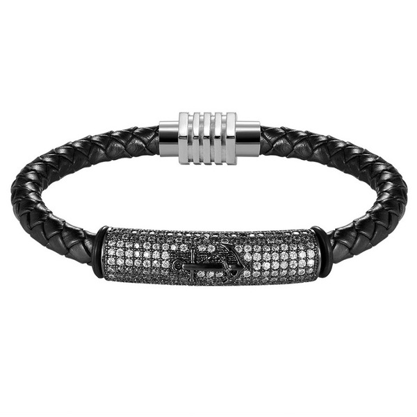 woven bracelet stainless steel