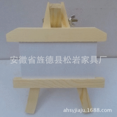 供应特价02实木砂光相框简约折叠实木相框三角角架框架三角架