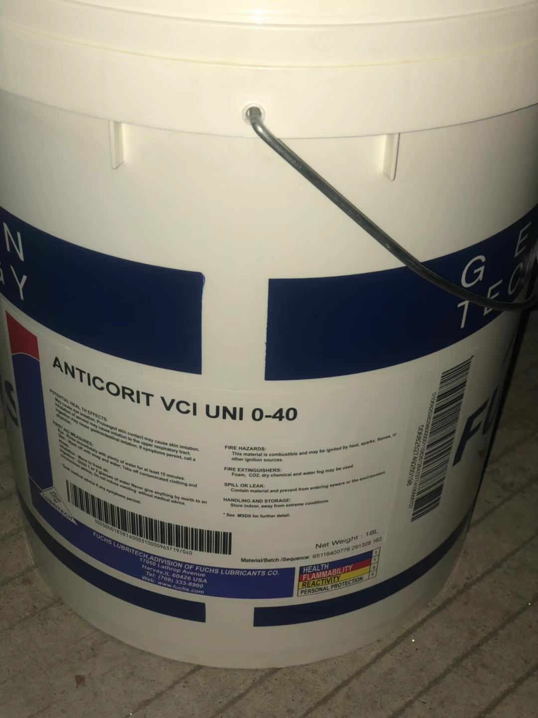ANTICORIT VCI UNI 0-40