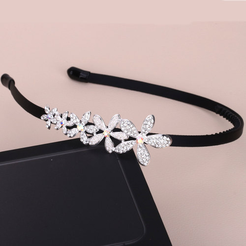 Hair clip hairpin for women girls hair accessories Water Diamond Flower Headband accessories girls versatile hairpin headdress pressure hairpin