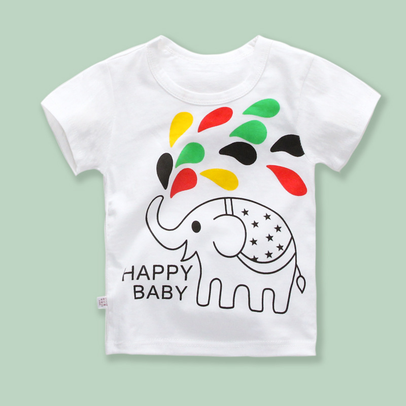 T-shirt enfant en Coton de couleur naturelle - Ref 3427664 Image 3