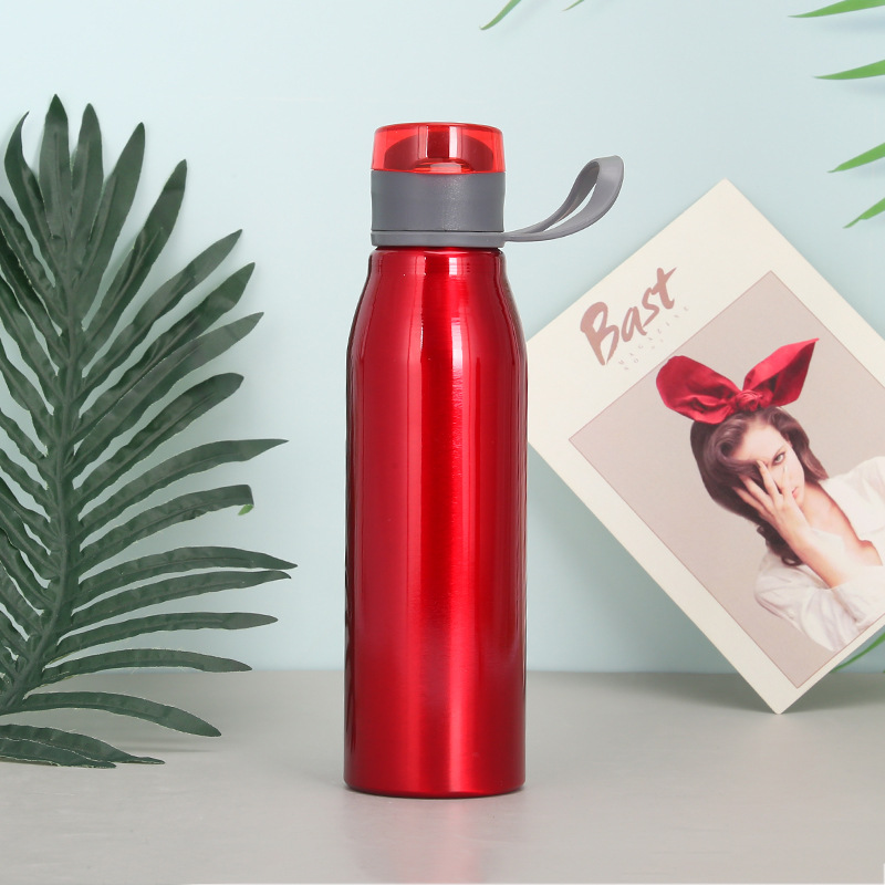 Travel handheld creative sports bottle stainless steel