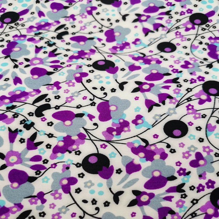 Korean velvet printing [Monthly sales of 500 pieces] Outer packaging fabrics for bags, cosmetic bags, suitcases, handbags, etc detail image 5
