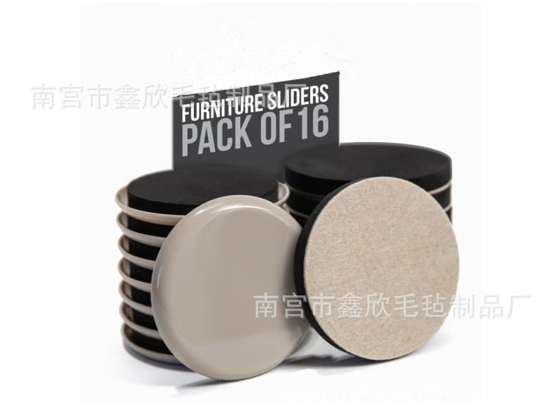 供應家具滑行墊 重型家具腳墊圓形助滑墊 方便移動墊滑塊