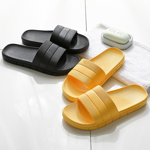 Summer Cool Slippers Couple Indoor Anti-Slip Women's Slippers Anti-Slip Home Slippers Bathroom Slippers Factory Wholesale